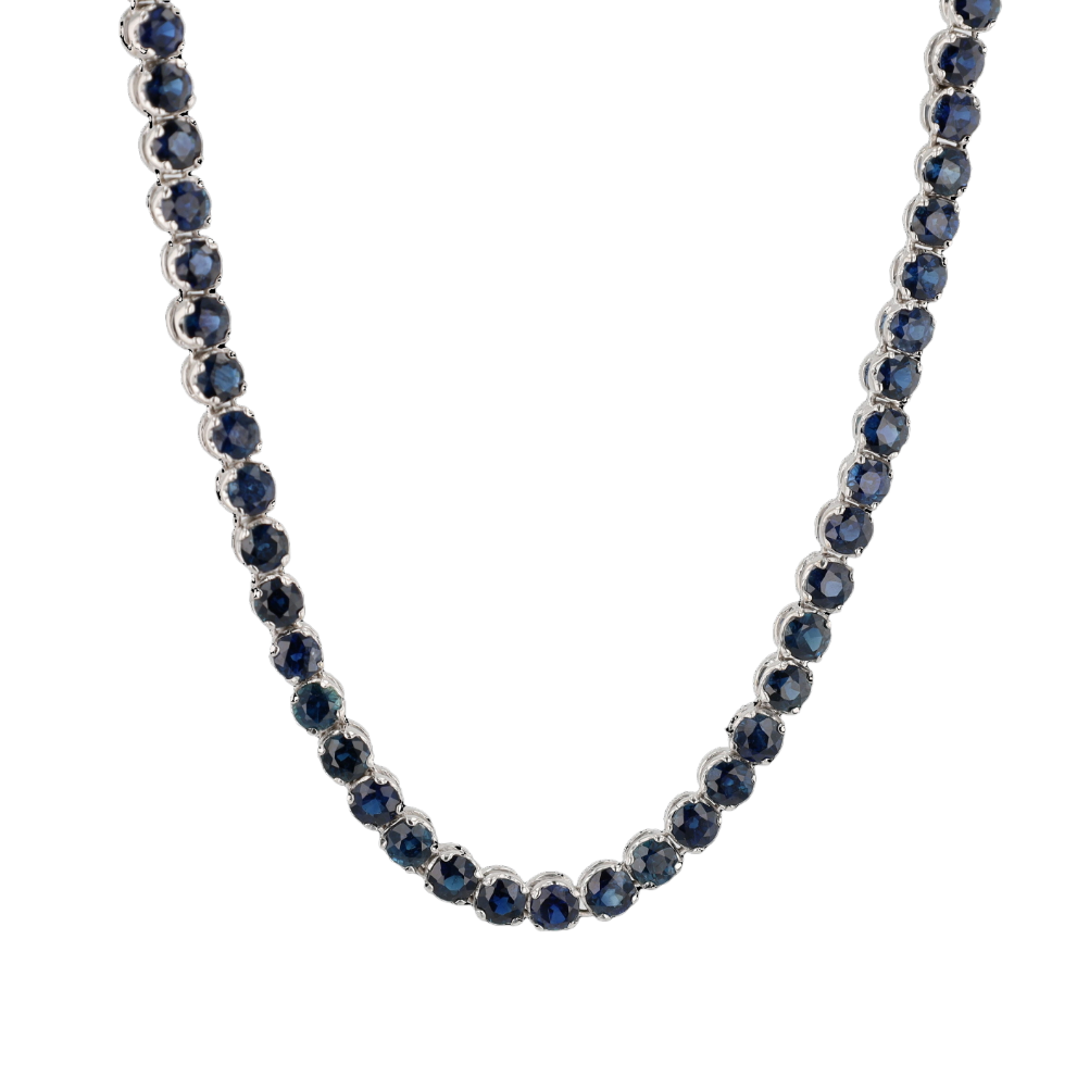 COLLIER_RIVIERE_OR_GRIS_SAPHIRS image