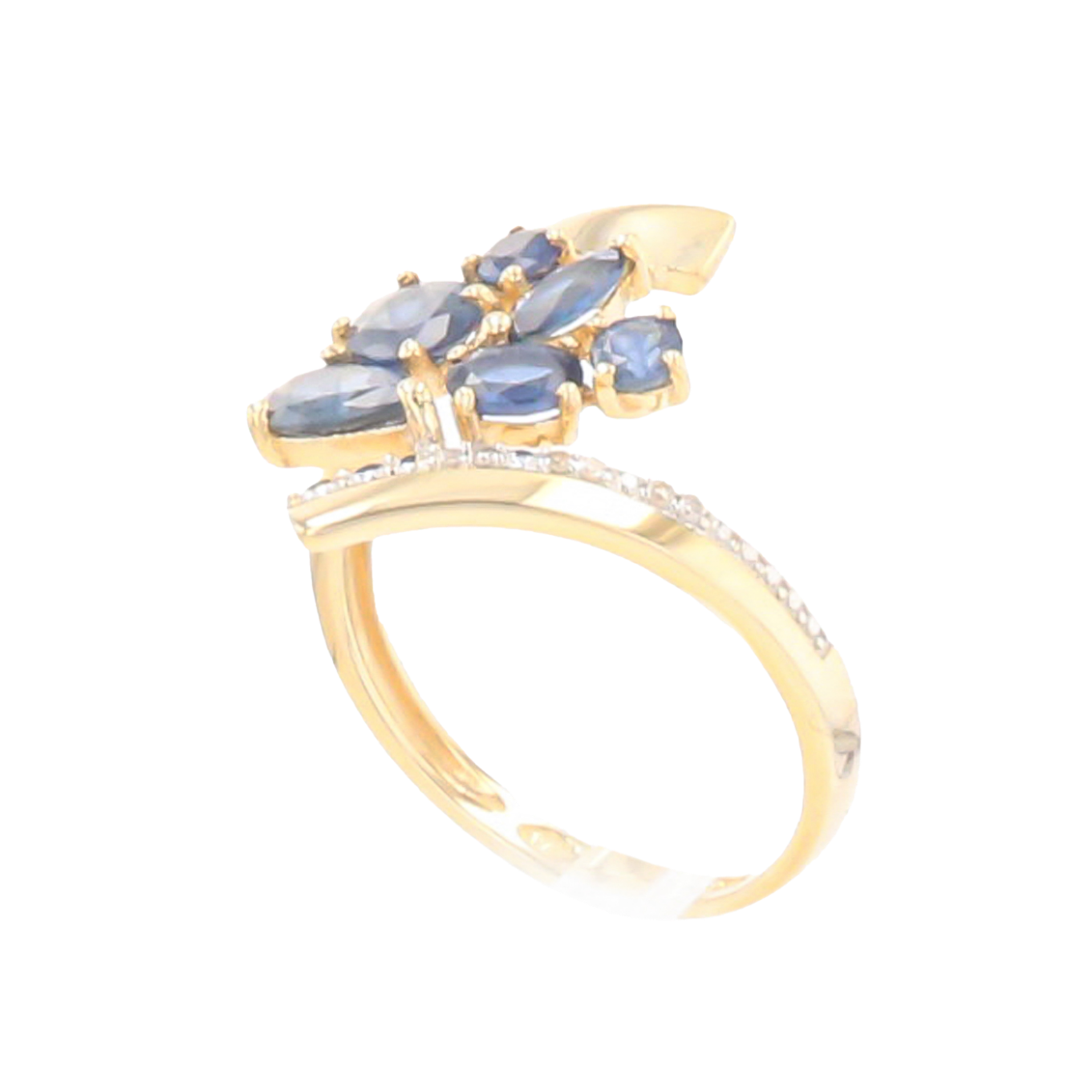 BAGUE_OR_JAUNE_SAPHIRS_ET_DIAMANTS image