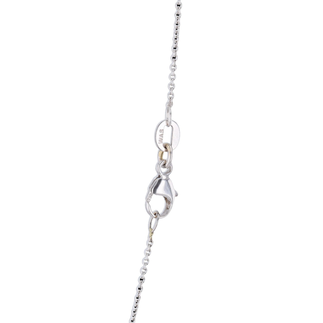 COLLIER_SOLITAIRE_OR_GRIS_0.16_CARATS image