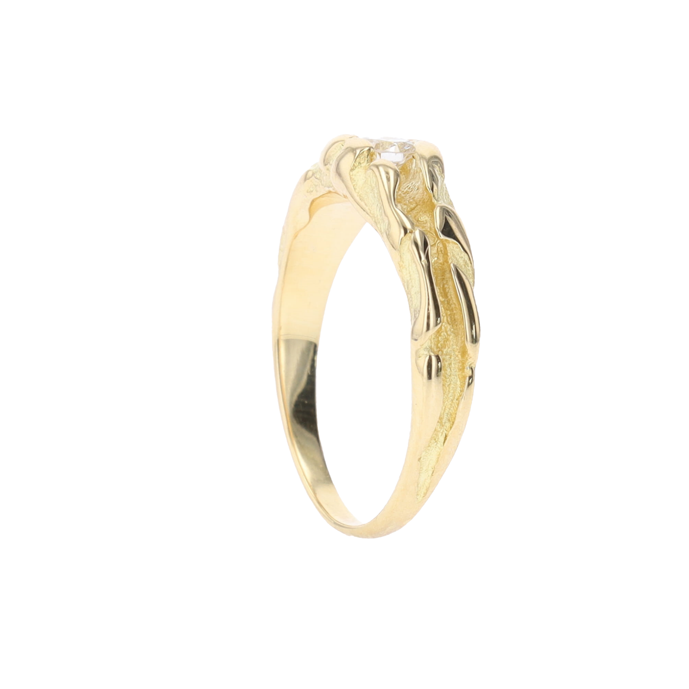 BAGUE_SOLITAIRE_OR_JAUNE_0.16_CARATS image