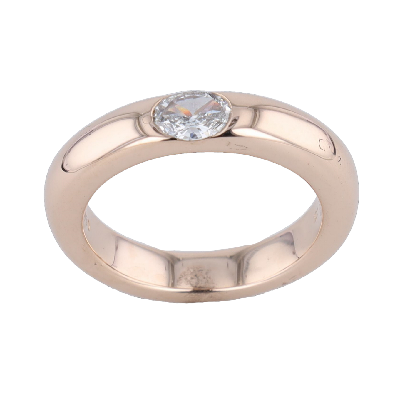 BAGUE_SOLITAIRE_OR_ROSE_0.50_CARATS image