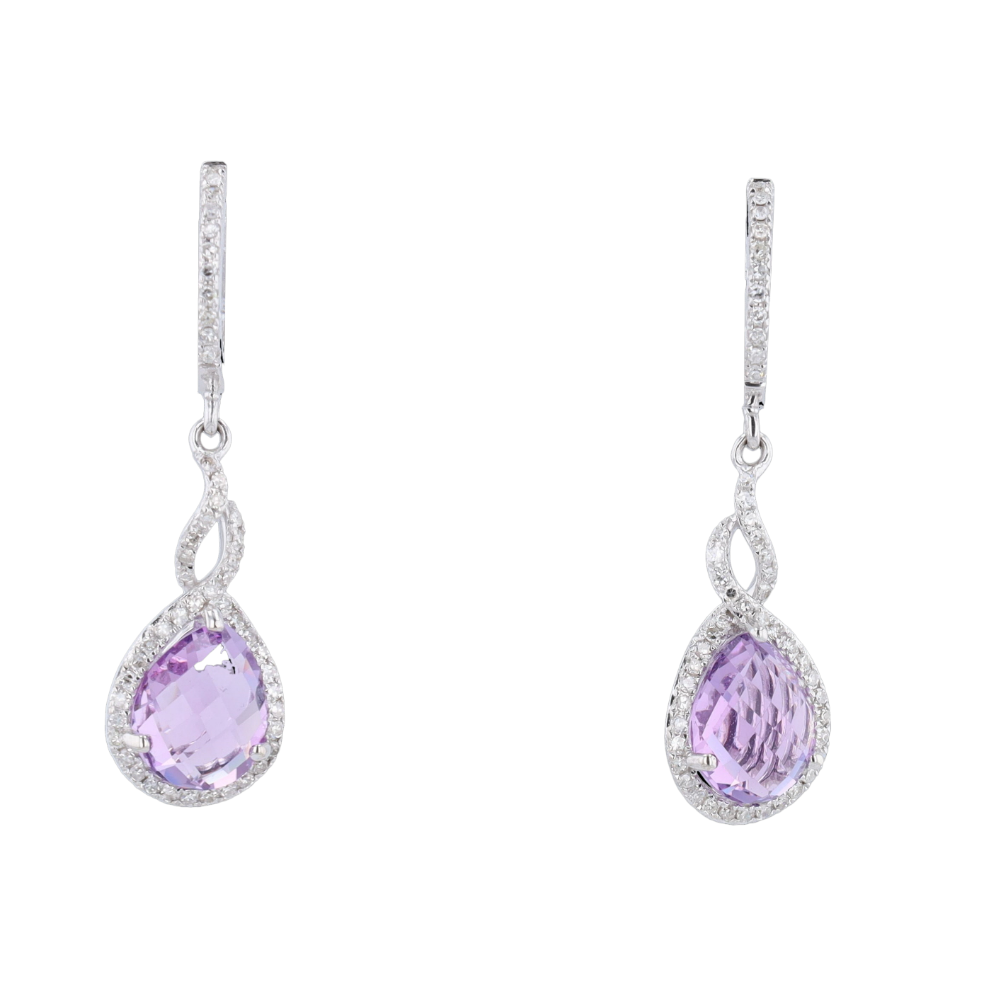 BOUCLES_D'OREILLES_PENDANTES_OR_GRIS_AMETHYSTES image