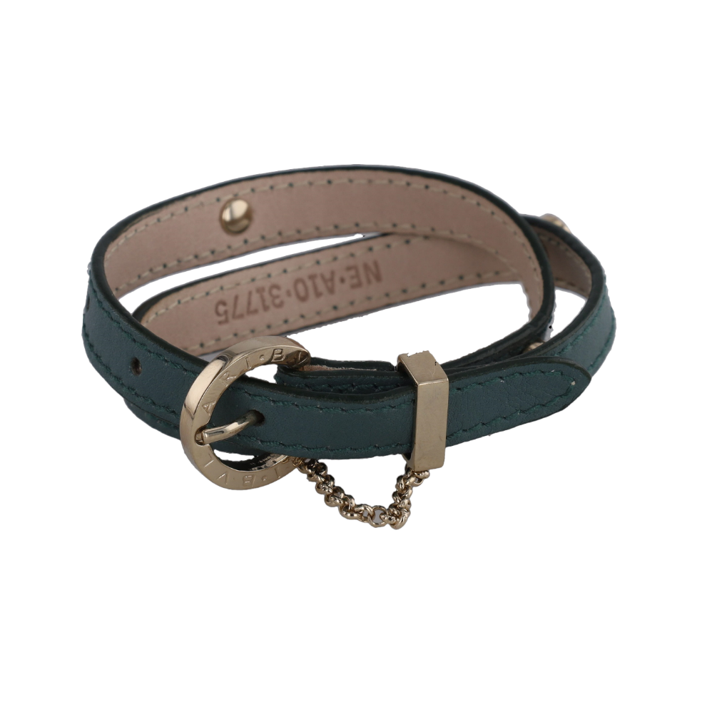 BRACELET_BULGARI_EN_CUIR_ET_PLAQUE_OR image