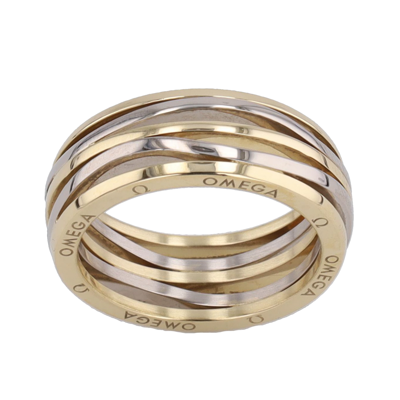 BAGUE_OMEGA_LADY_MATIC_OR_JAUNE_ET_GRIS image