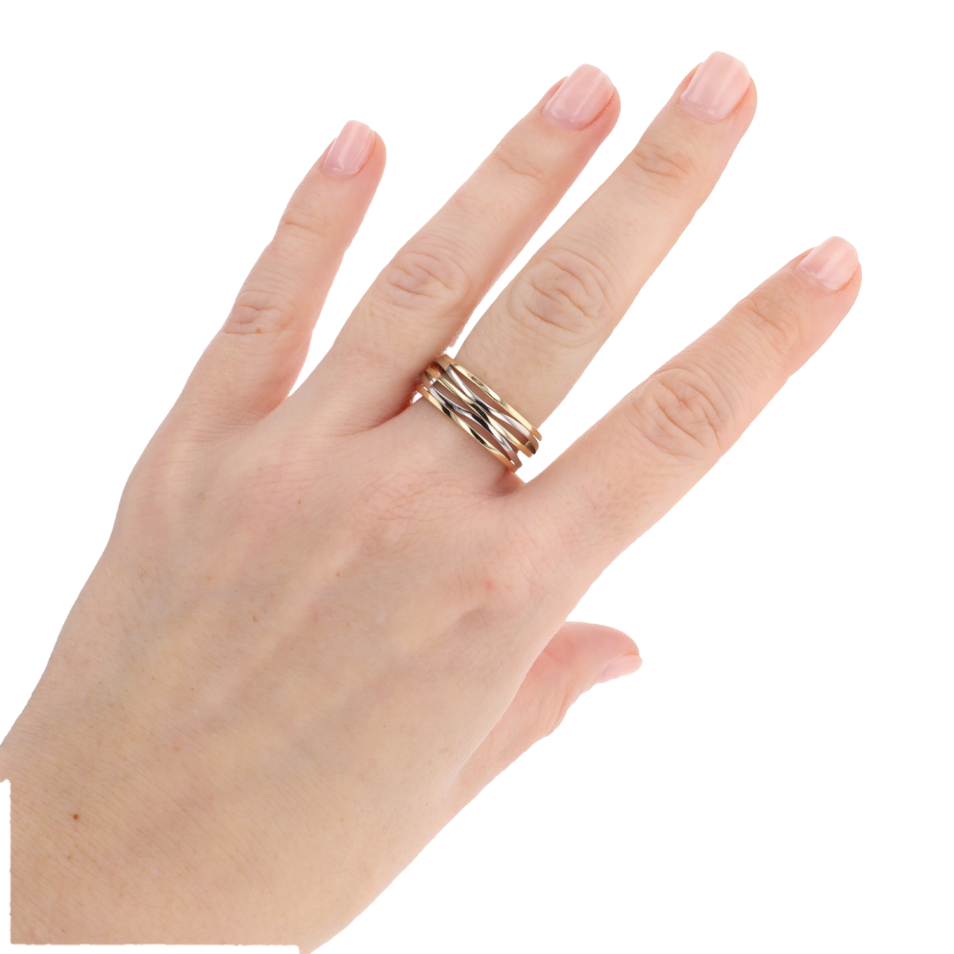 BAGUE_OMEGA_LADY_MATIC_OR_JAUNE_ET_GRIS image