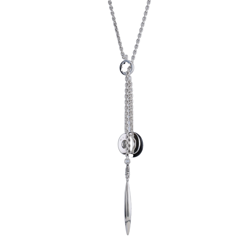 SAUTOIR_MONTBLANC_ARGENT_ET_ONYX image