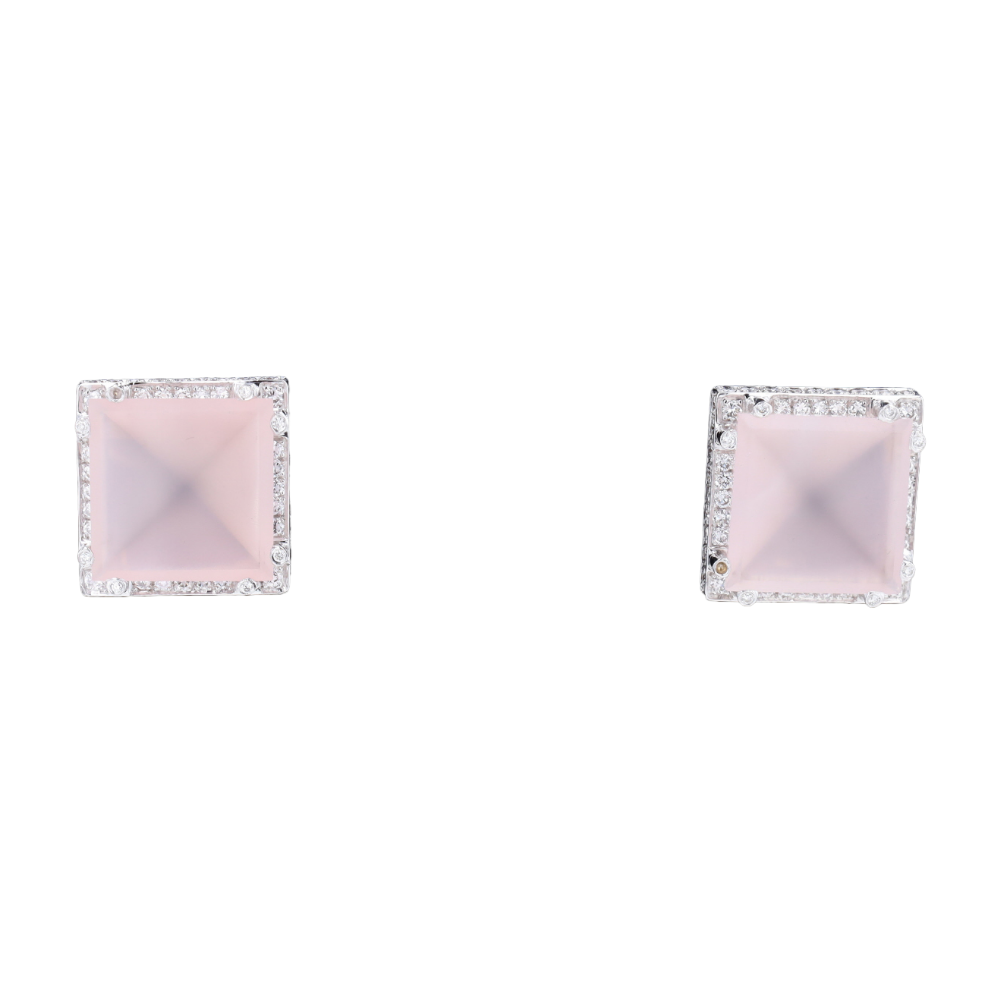 BOUCLES_D’OREILLES_OR_GRIS_QUARTZ_ROSE_DIAMANTS image