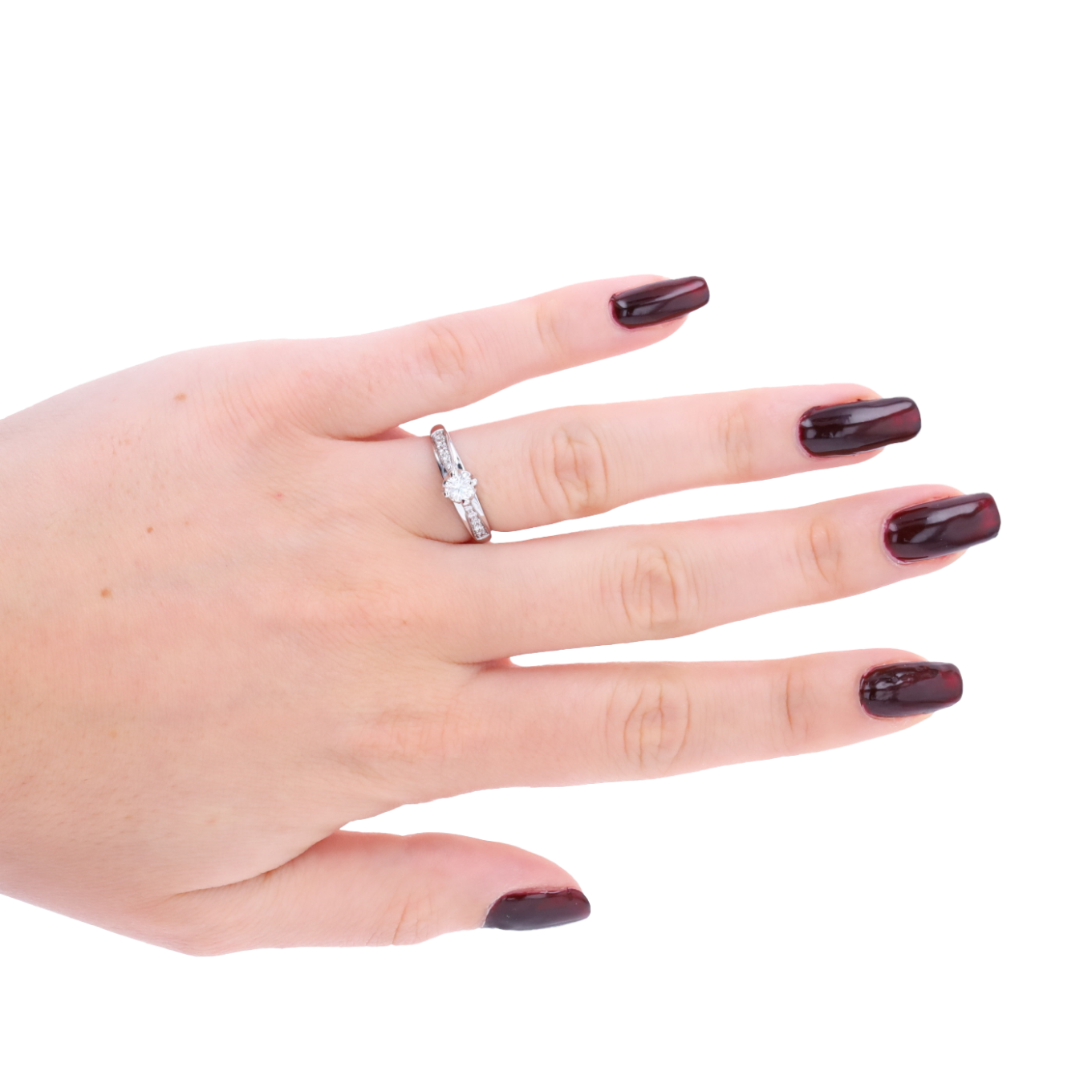 BAGUE_SOLITAIRE_OR_GRIS_750 image