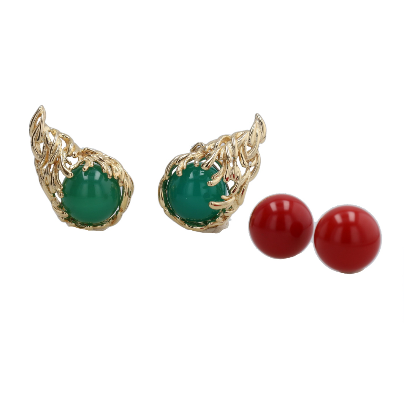 BOUCLES_D’OREILLES_GILBERT_ALBERT_EN_OR_JAUNE image