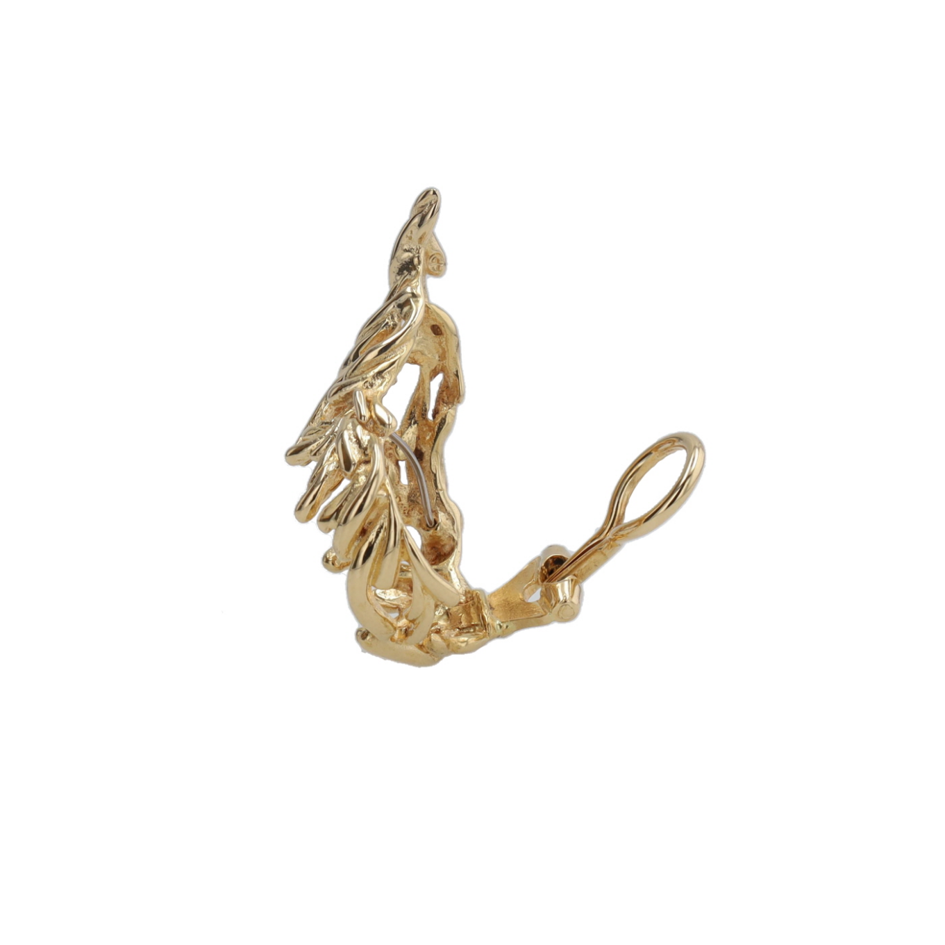 BOUCLES_D’OREILLES_GILBERT_ALBERT_EN_OR_JAUNE image