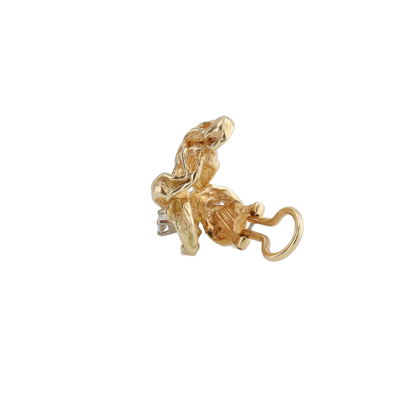 BOUCLES_D'OREILLES_GILBERT_ALBERT_ORGANIQUE_DIAMANTS_0.28_CT image