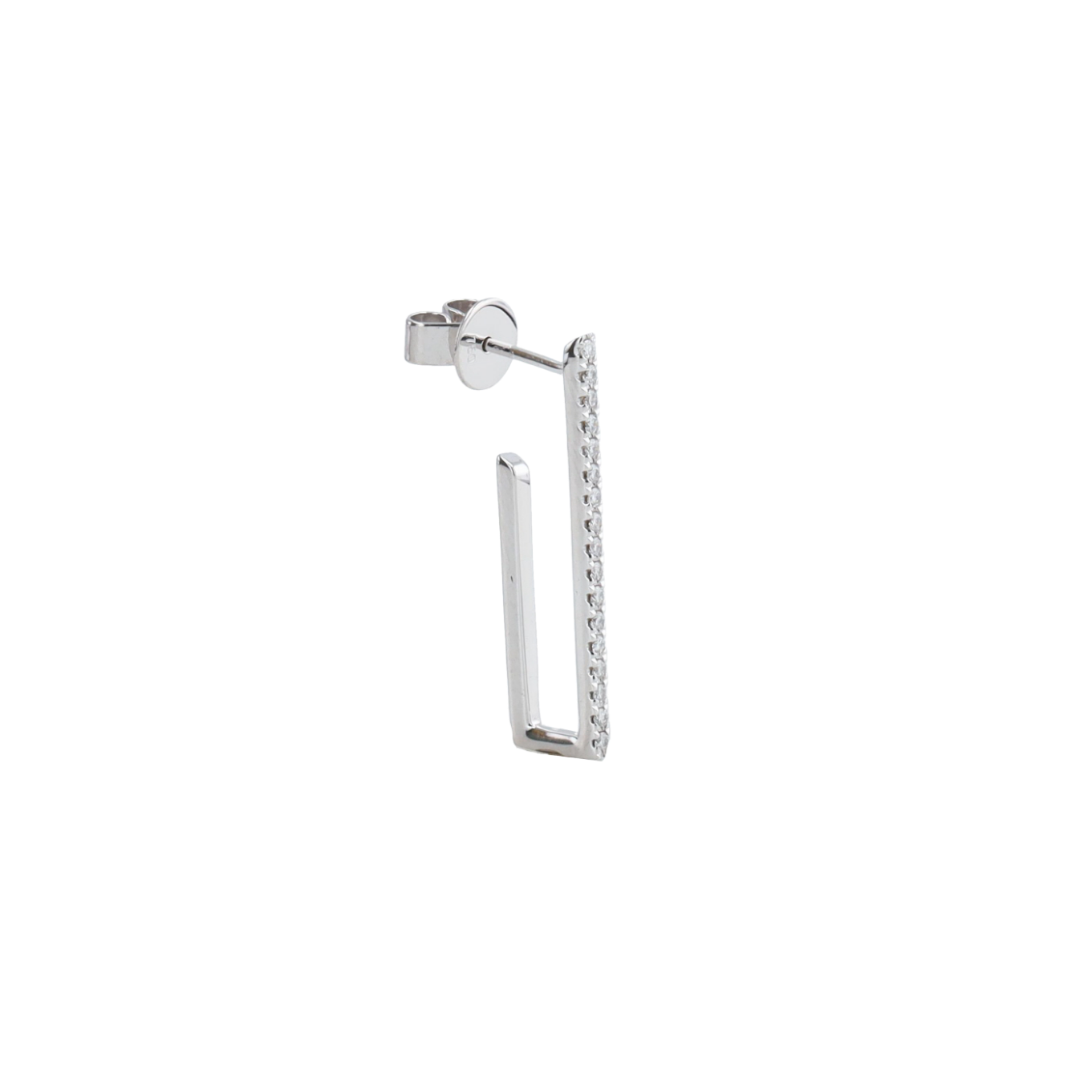 BOUCLES_D'OREILLES_RECTANGULAIRES_DIAMANTS_0.17_CT image
