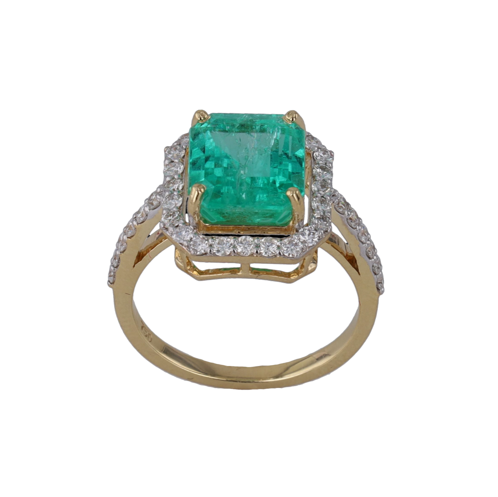 BAGUE_OR_JAUNE_EMERAUDE_ET_DIAMANTS image