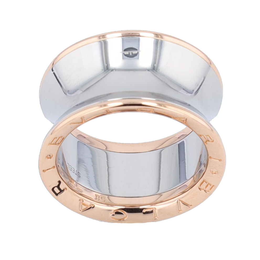 BAGUE_BULGARI_B-01_ANISH_KAPOOR_EN_ACIER_ET_OR_ROSE image