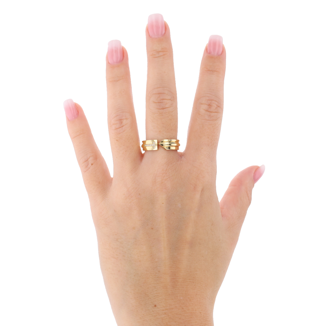 BAGUE_TIFFANY_&_CO_T_PAVEE_DE_DIAMANTS_EN_OR_JAUNE image