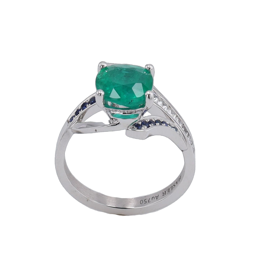 BAGUE_HASLER_EMERAUDE_ET_DIAMANTS_EN_OR_GRIS image