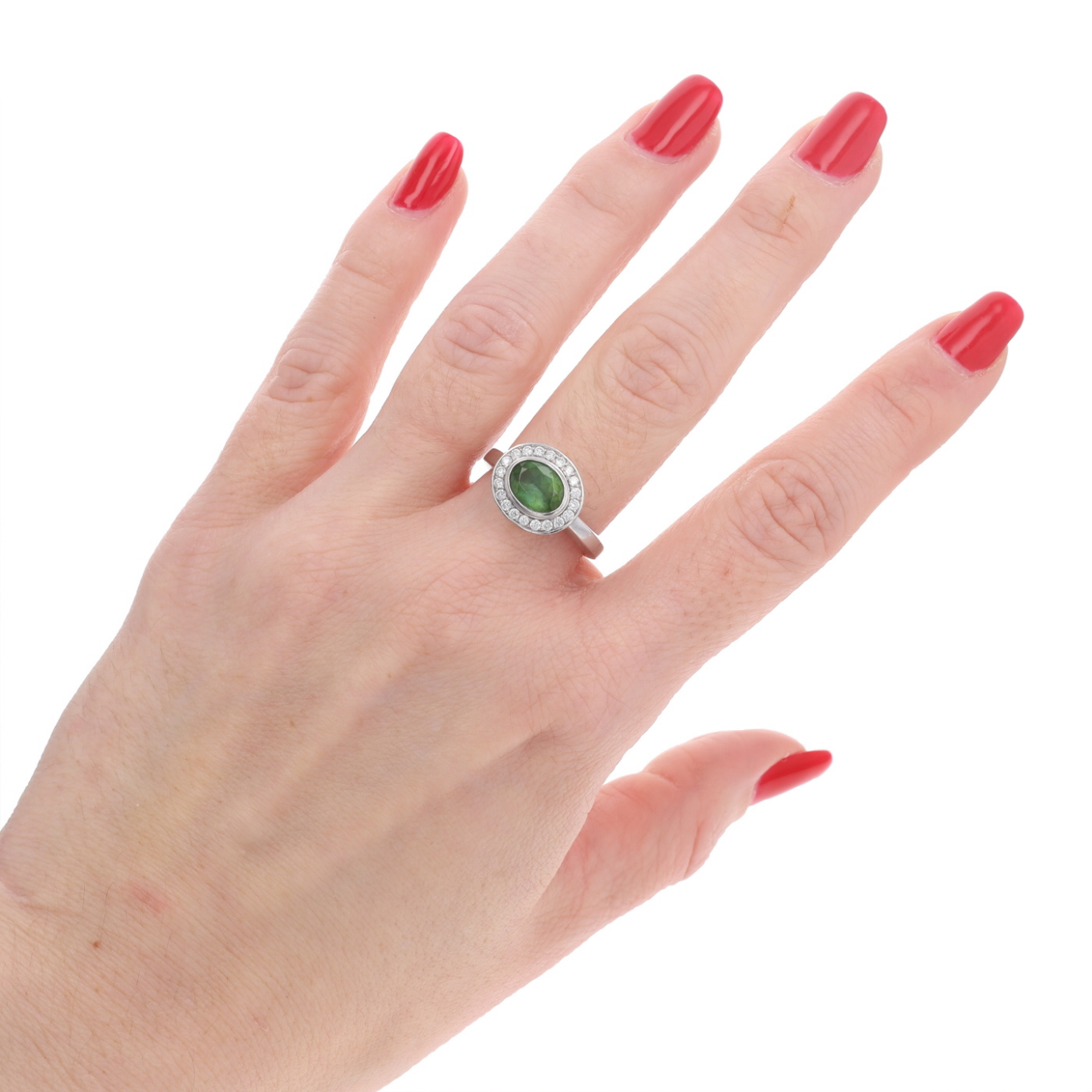 BAGUE_TOURMALINE_&_DIAMANTS image