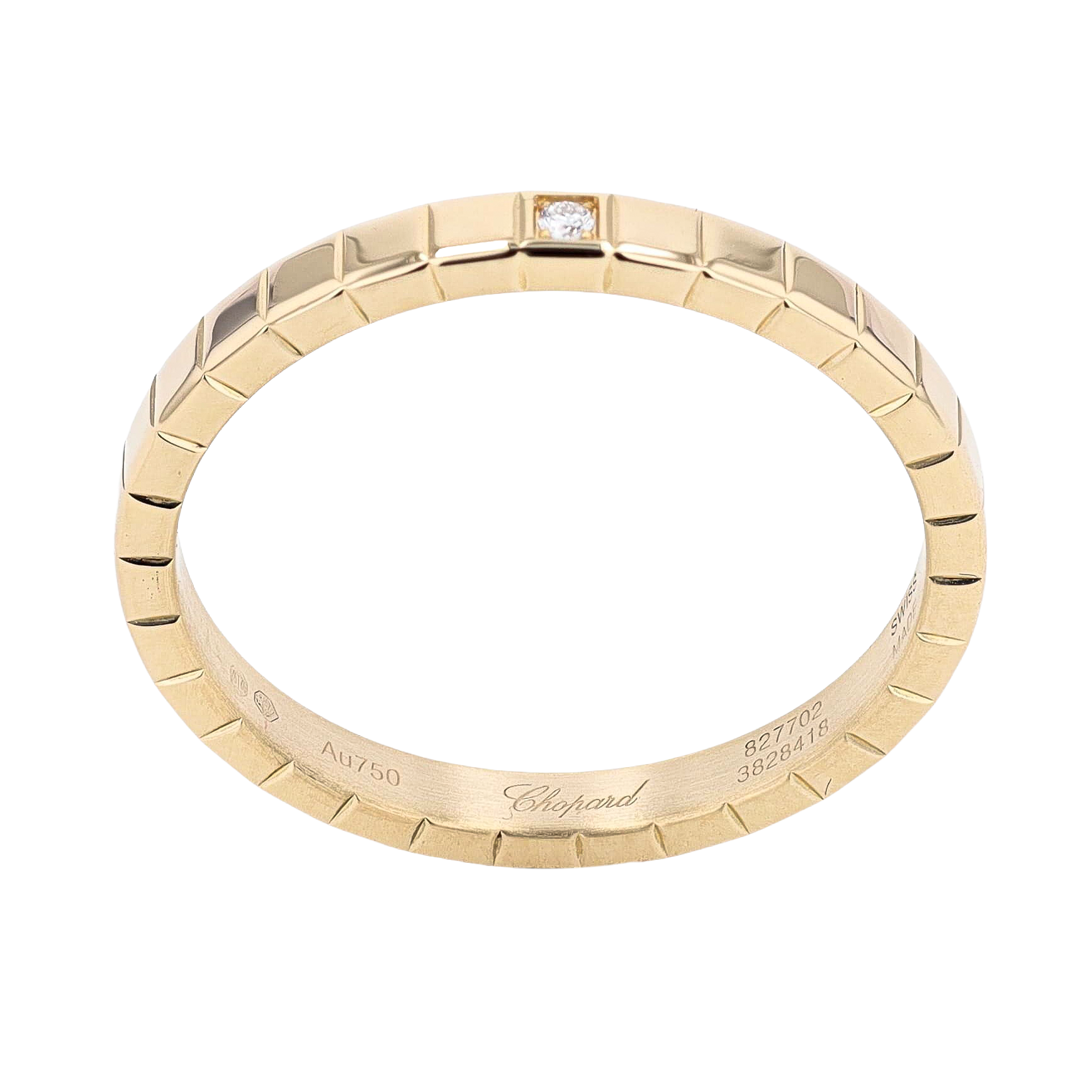BAGUE CHOPARD ICE CUBE DIAMANT 0.01 CT