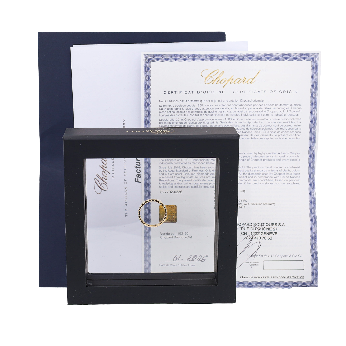 BAGUE_CHOPARD_ICE_CUBE_DIAMANT_0.01_CT image