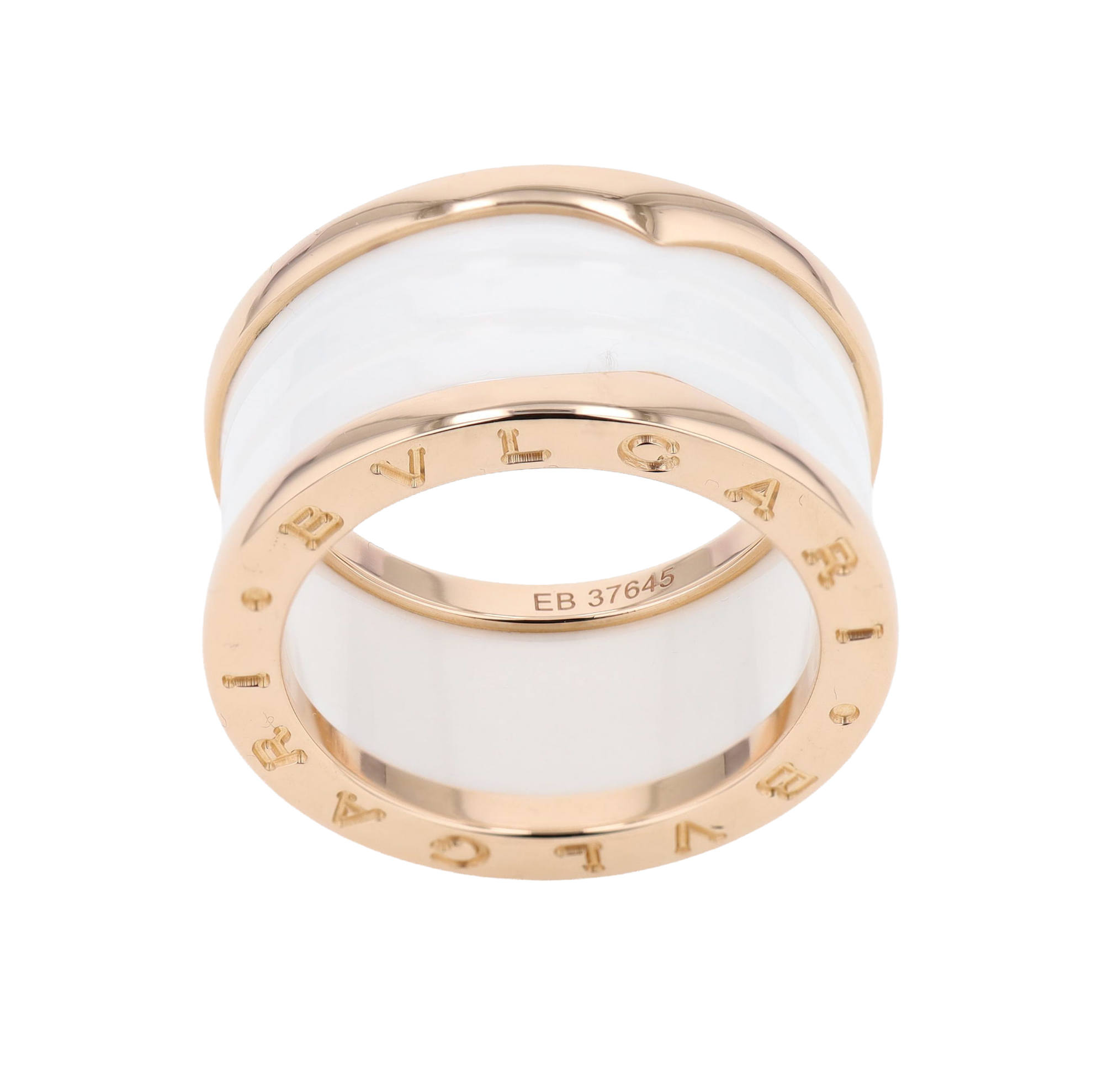 BAGUE BULGARI B.ZERO1 CÉRAMIQUE