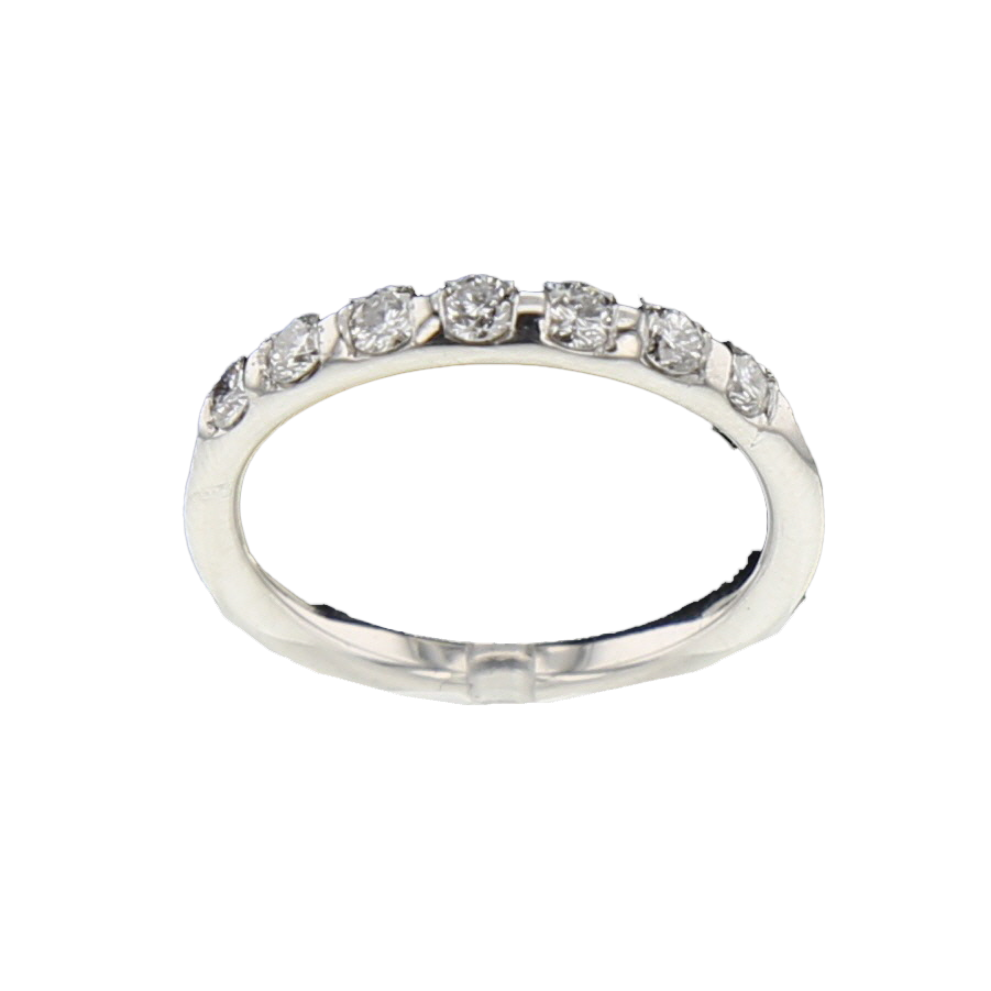 BAGUE_OR_BLANC_AVEC_7_DIAMANTS_0.06CARATS image