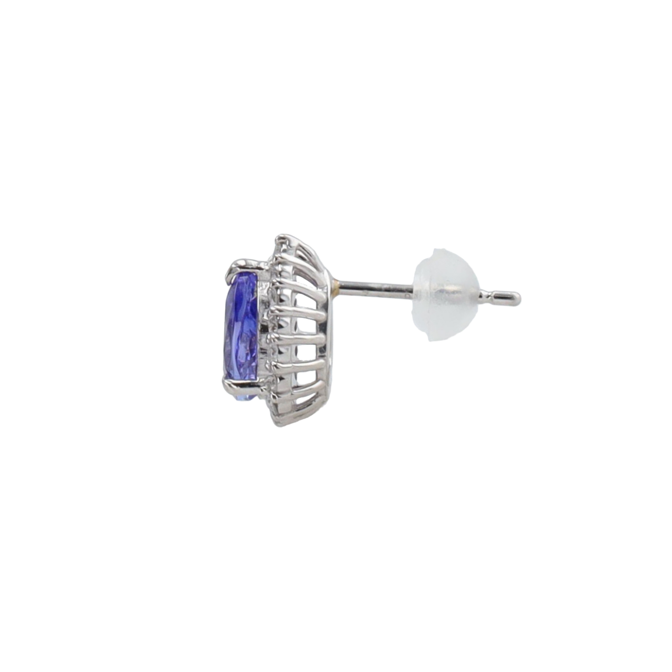 PUCES_D'OREILLES_HOUSE_OF_R&D_HALO_TANZANITES_1.44_CT image