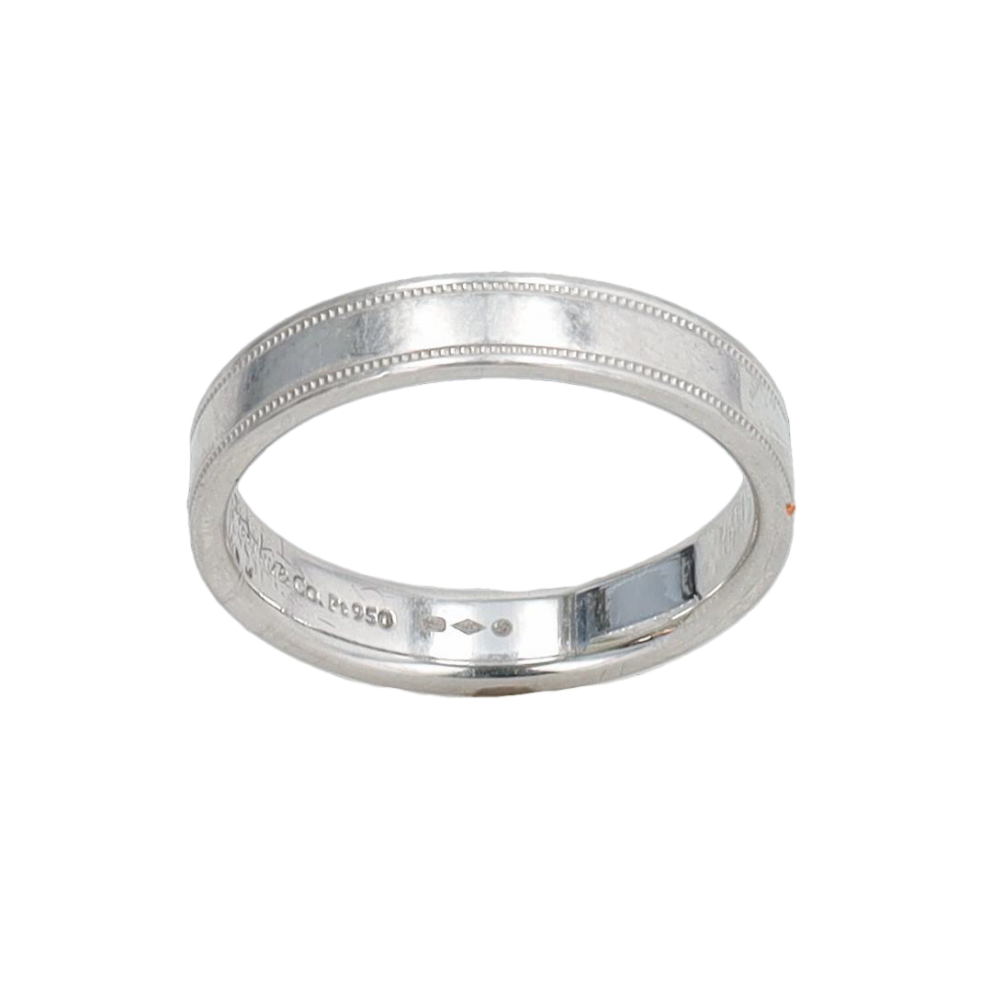 ALLIANCE_TIFFANY_&_CO_DOUBLE_MILLEGRAINS_EN_PLATINE image
