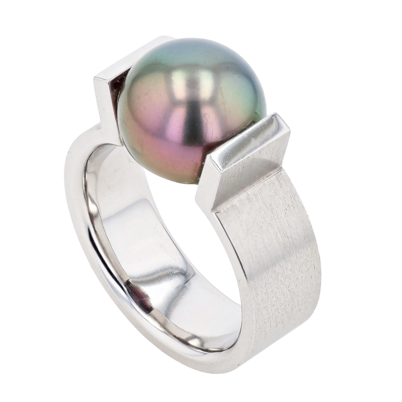 BAGUE_BOLLI_GOLDSCHMIED_SOLITAIRE_PERLE_DE_TAHITI_9.4_CT image