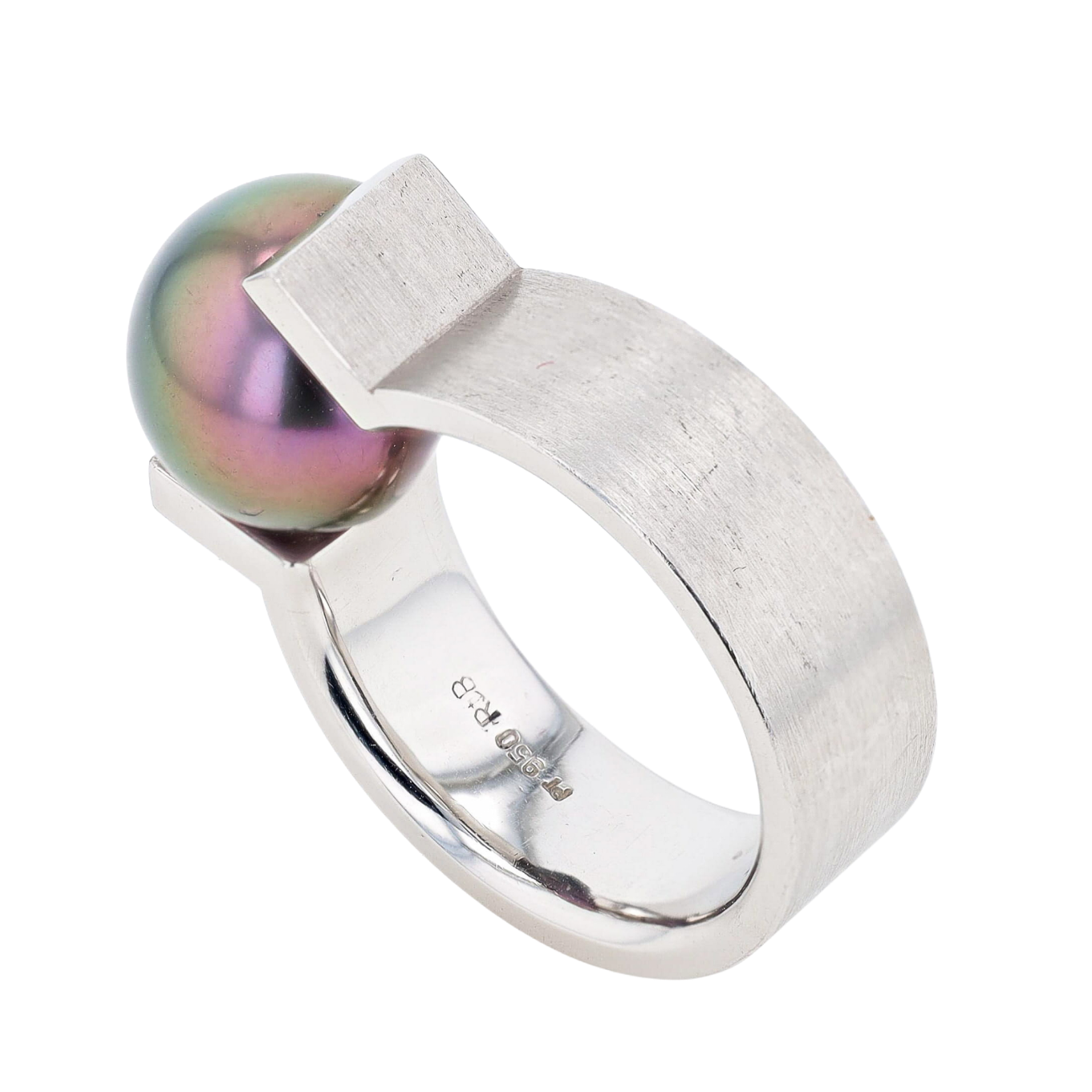 BAGUE_BOLLI_GOLDSCHMIED_SOLITAIRE_PERLE_DE_TAHITI_9.4_CT image