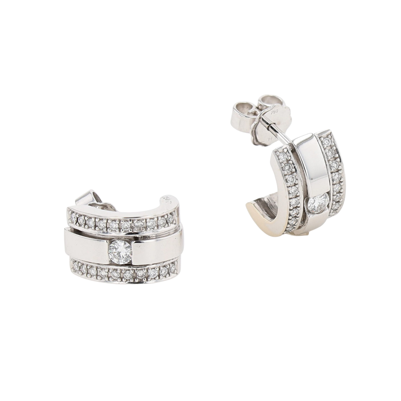 BOUCLES_D'OREILLES_DEMI-CREOLES_DIAMANTS_0.34_CT image