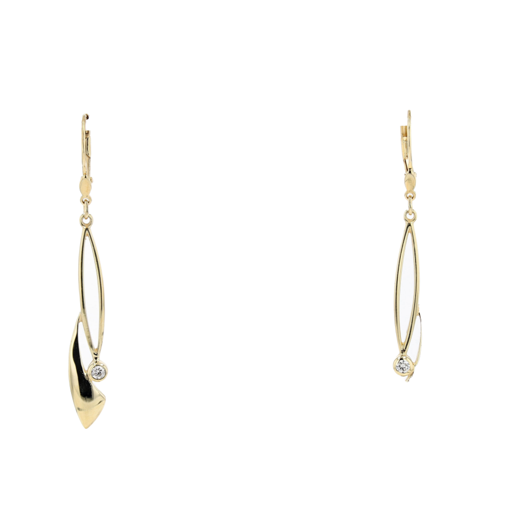 BOUCLES_D'OREILLES_PENDANTES_DIAMANTS_0.10_CT image