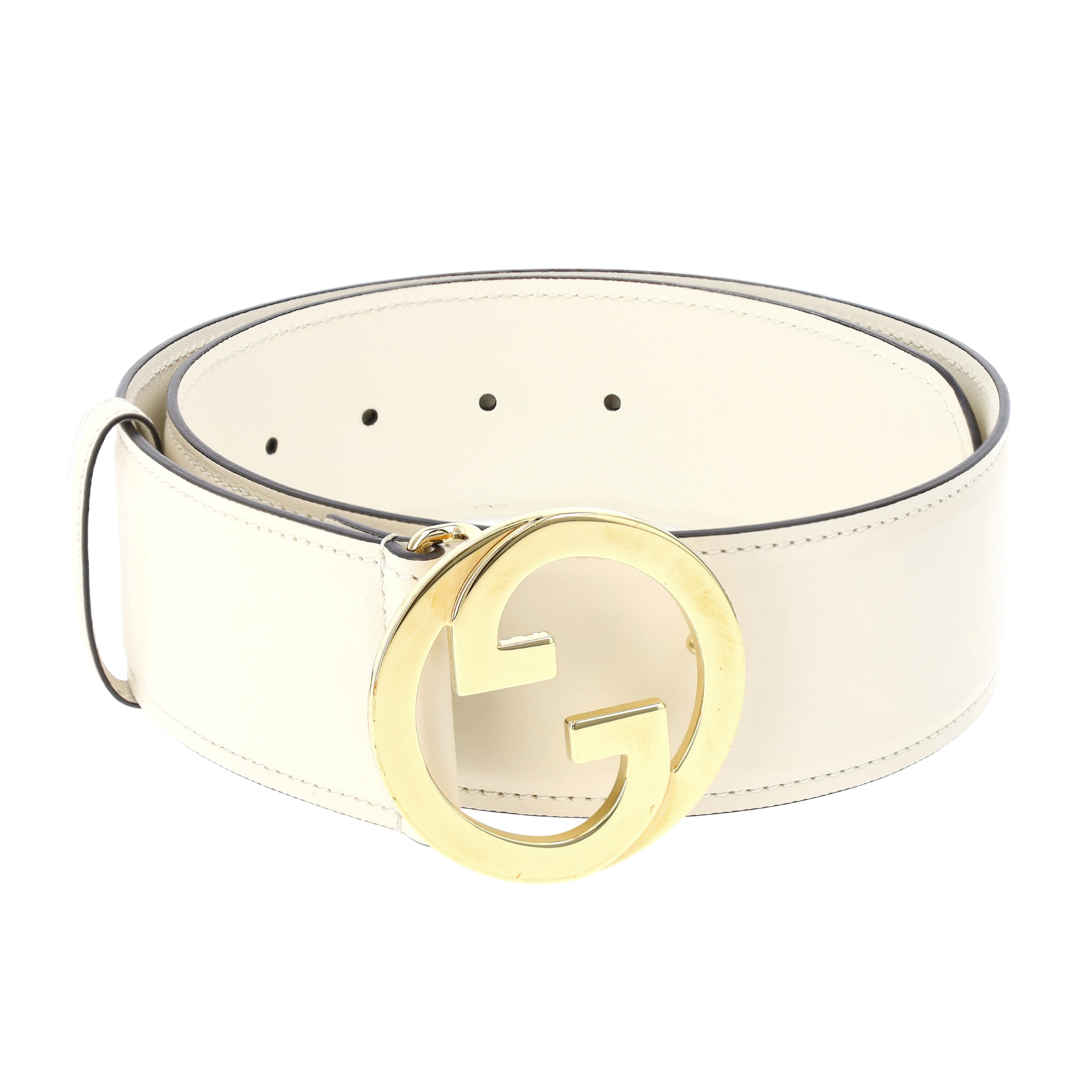 CEINTURE GUCCI BLONDIE LARGE ECRU