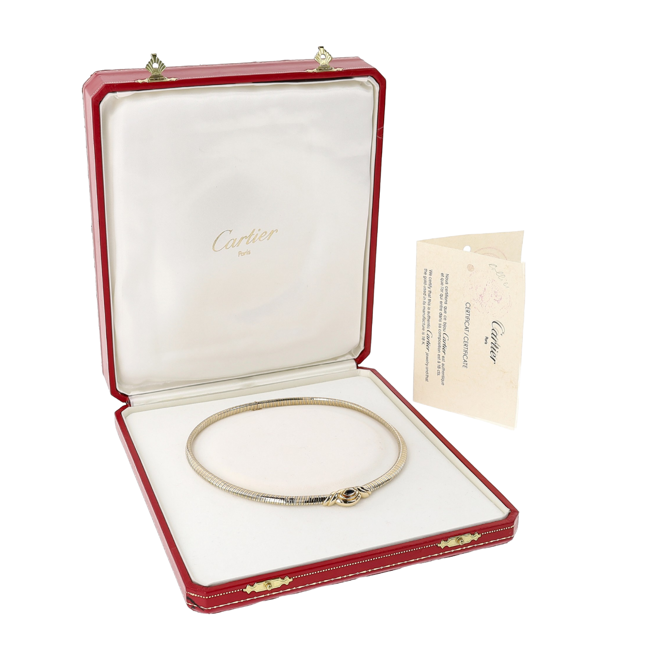 COLLIER_CARTIER_TUBOGAS_SAPHIR_0.30_CT image