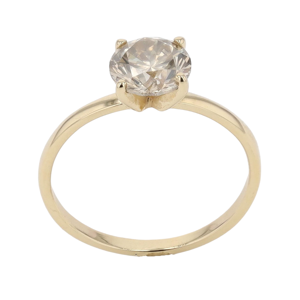 BAGUE_SOLITAIRE_DIAMANT_FANCY_GRAY_1.11_CT image