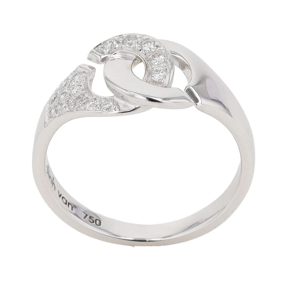BAGUE_DINH_VAN_MENOTTES_DIAMANTS_0.06_CT image
