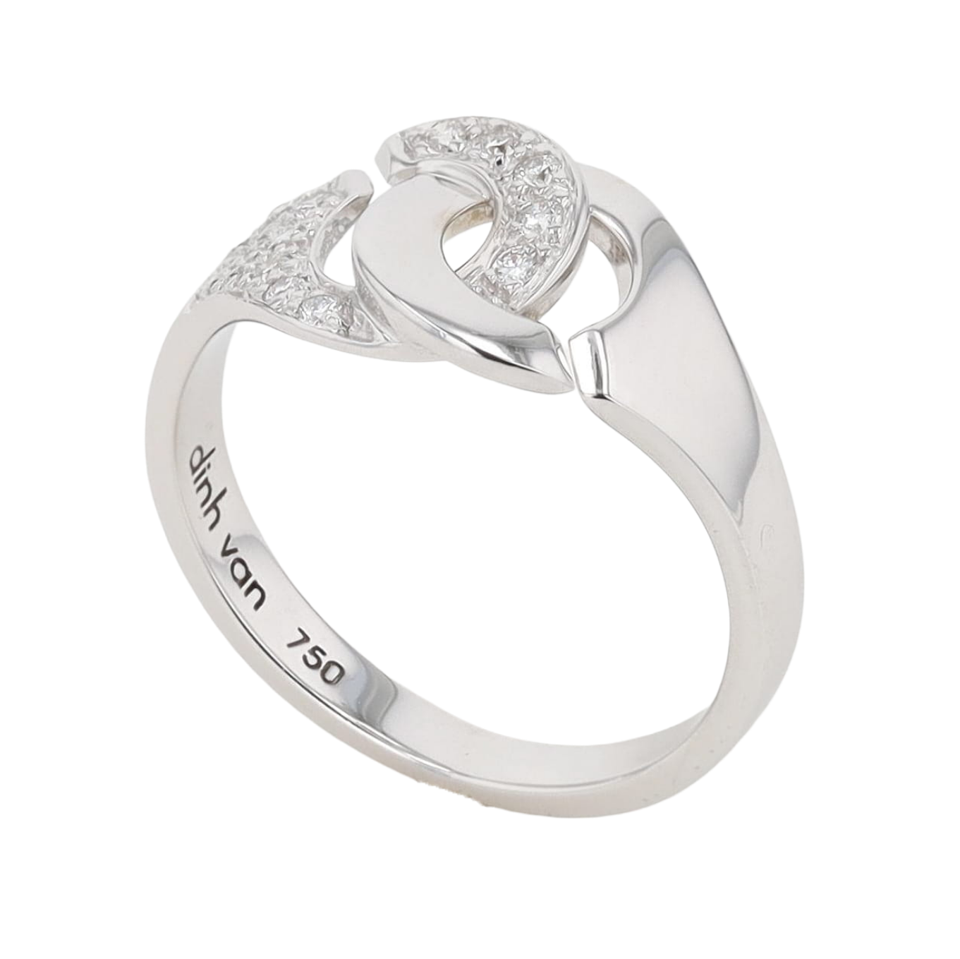 BAGUE_DINH_VAN_MENOTTES_DIAMANTS_0.06_CT image