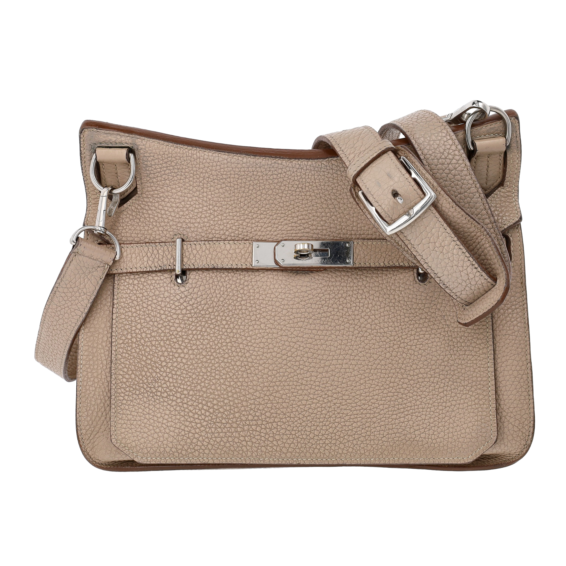 SAC HERMÈS JYPSIERE 28 TAURILLON CLÉMENCE ÉTOUPE