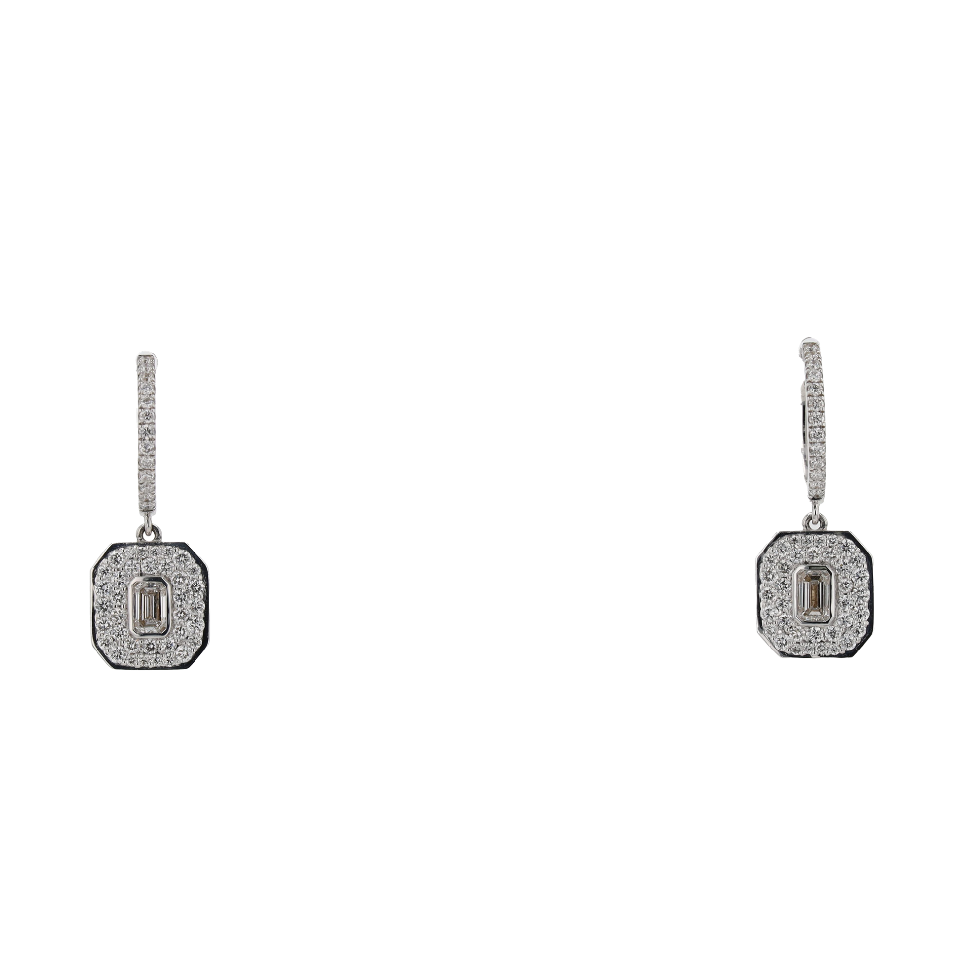 BOUCLES D'OREILLES RF JEWELS DIAMANTS 0.92 CT