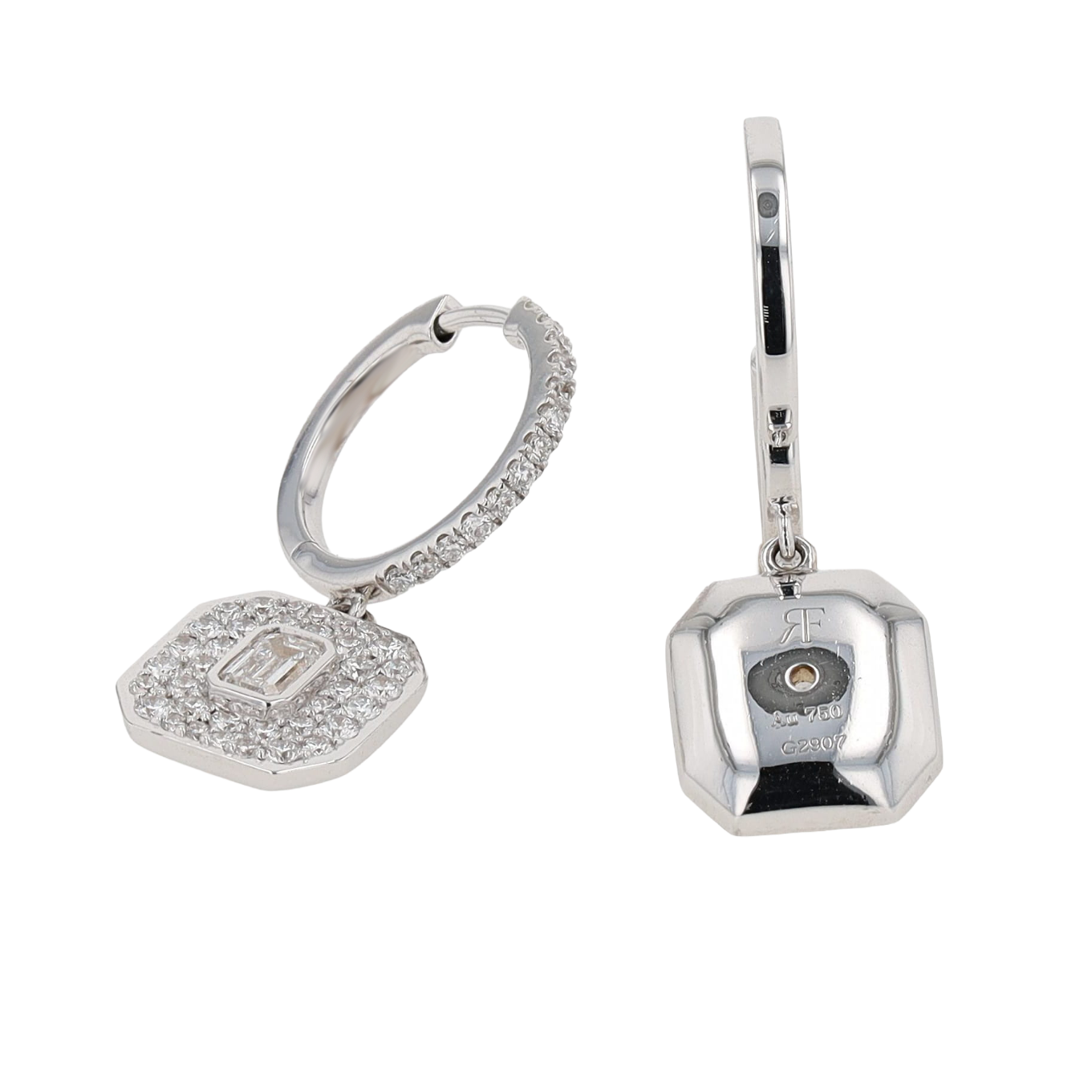 BOUCLES_D'OREILLES_RF_JEWELS_DIAMANTS_0.92_CT image