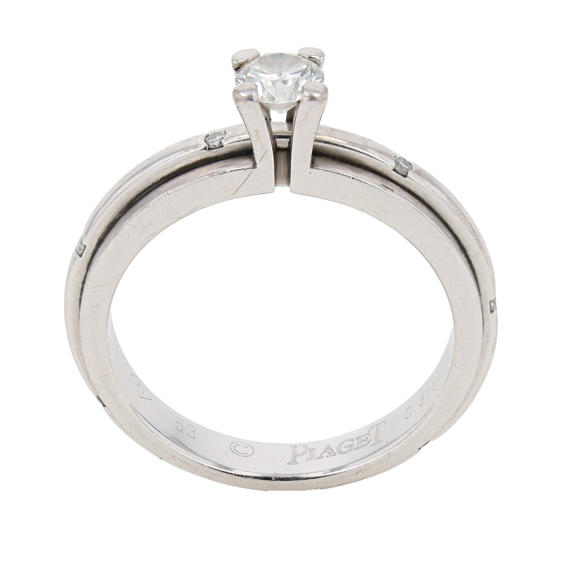 BAGUE SOLITAIRE PIAGET POSSESSION DIAMANT 0.31 CT