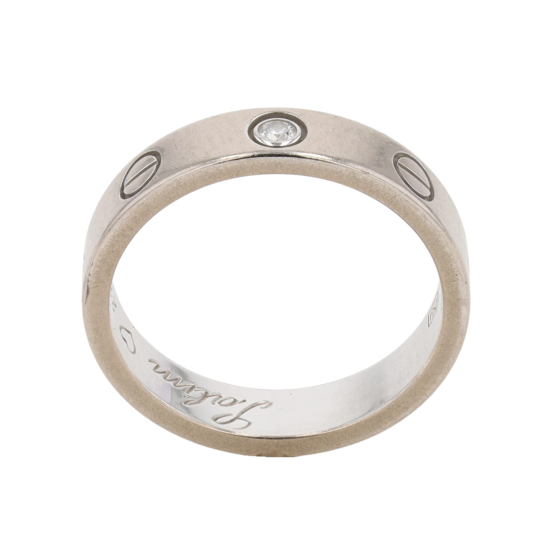 ALLIANCE CARTIER LOVE 1 DIAMANT