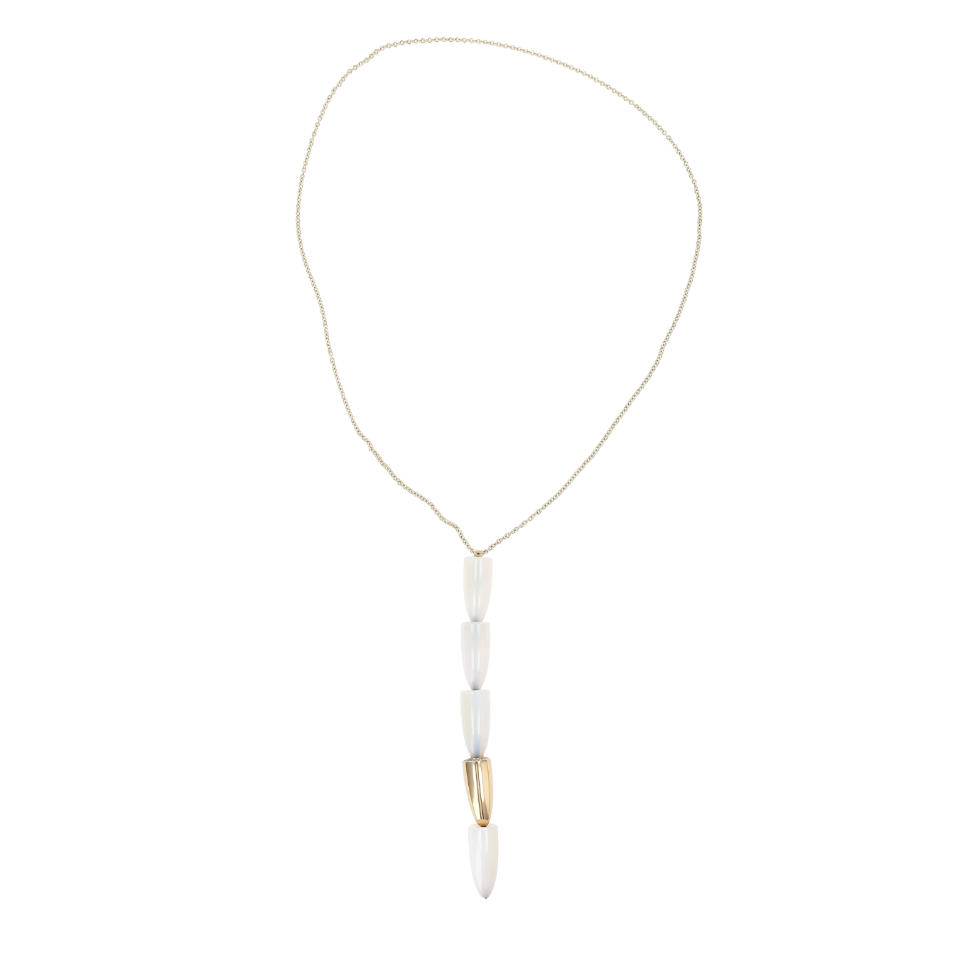 COLLIER_PENDENTIF_VHERNIER_CALLA_DIAMANTS_0.25_CT image
