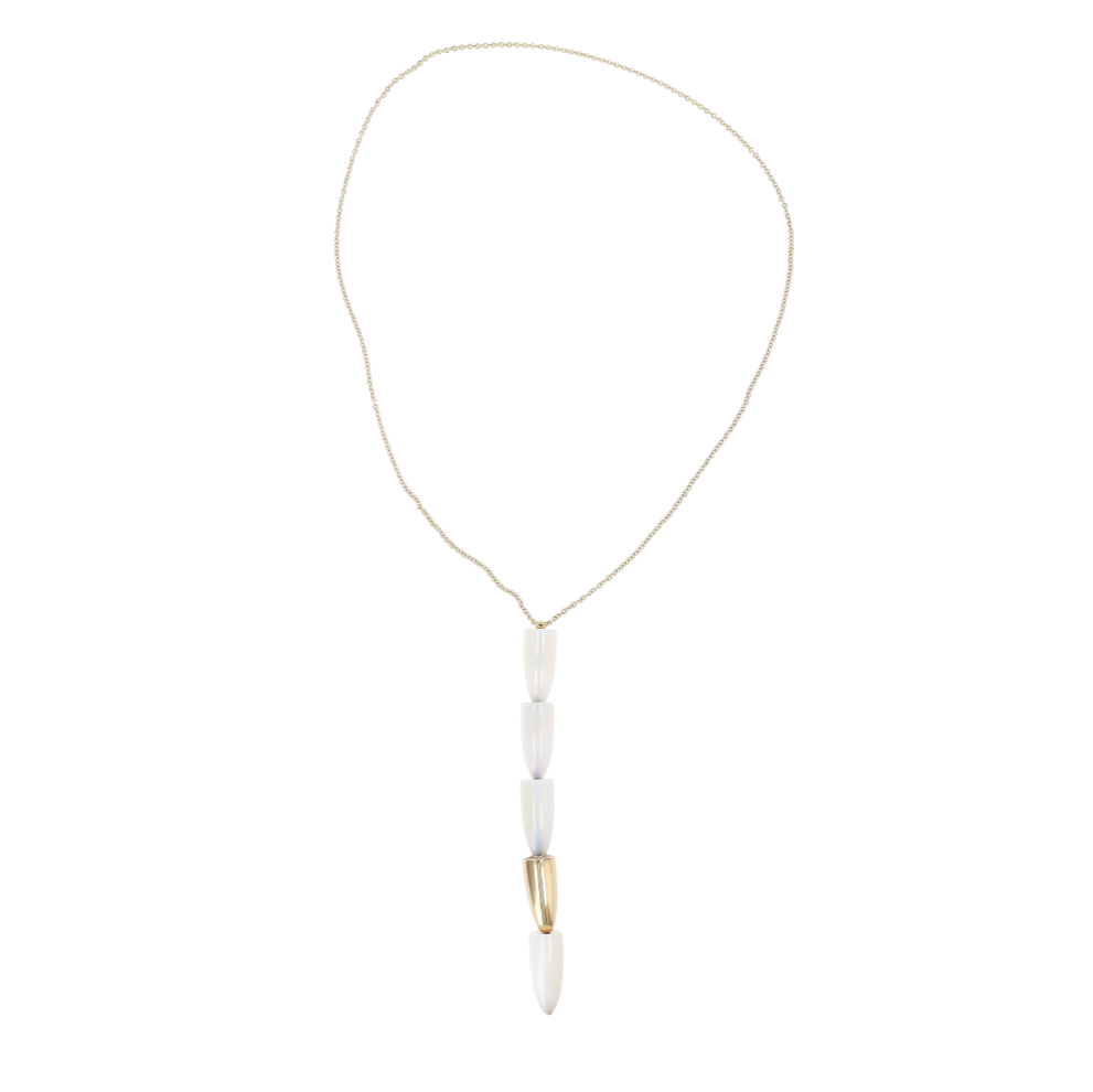COLLIER_PENDENTIF_VHERNIER_CALLA_DIAMANTS_0.25_CT image