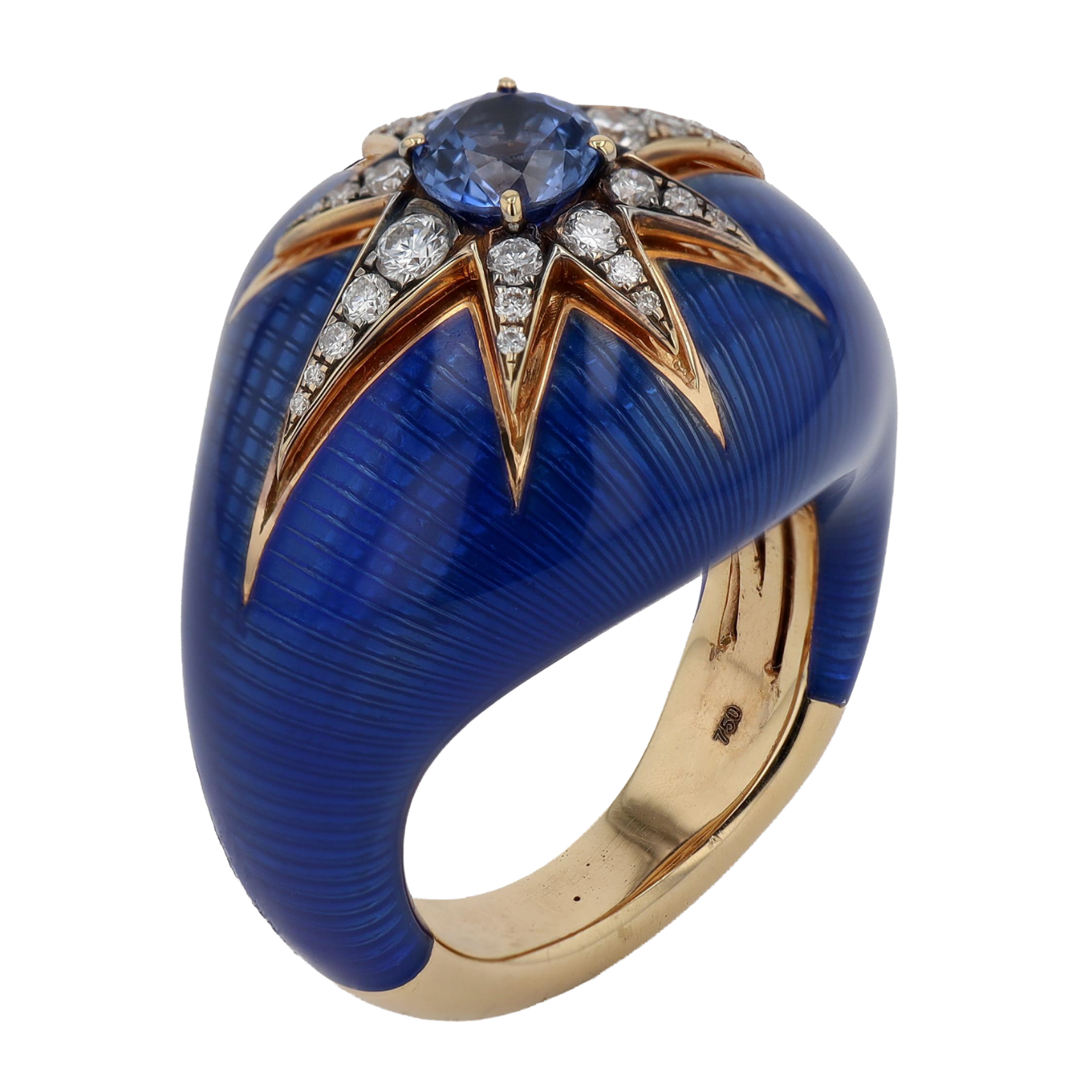 BAGUE_SELIM_MOUZANNAR_BEIRUT_SAPHIR_0.80_CT image