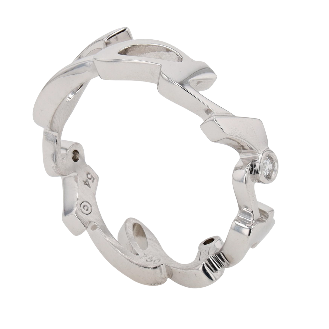 BAGUE_CARTIER_SIGNATURE_DIAMANTS_0.12_CT image