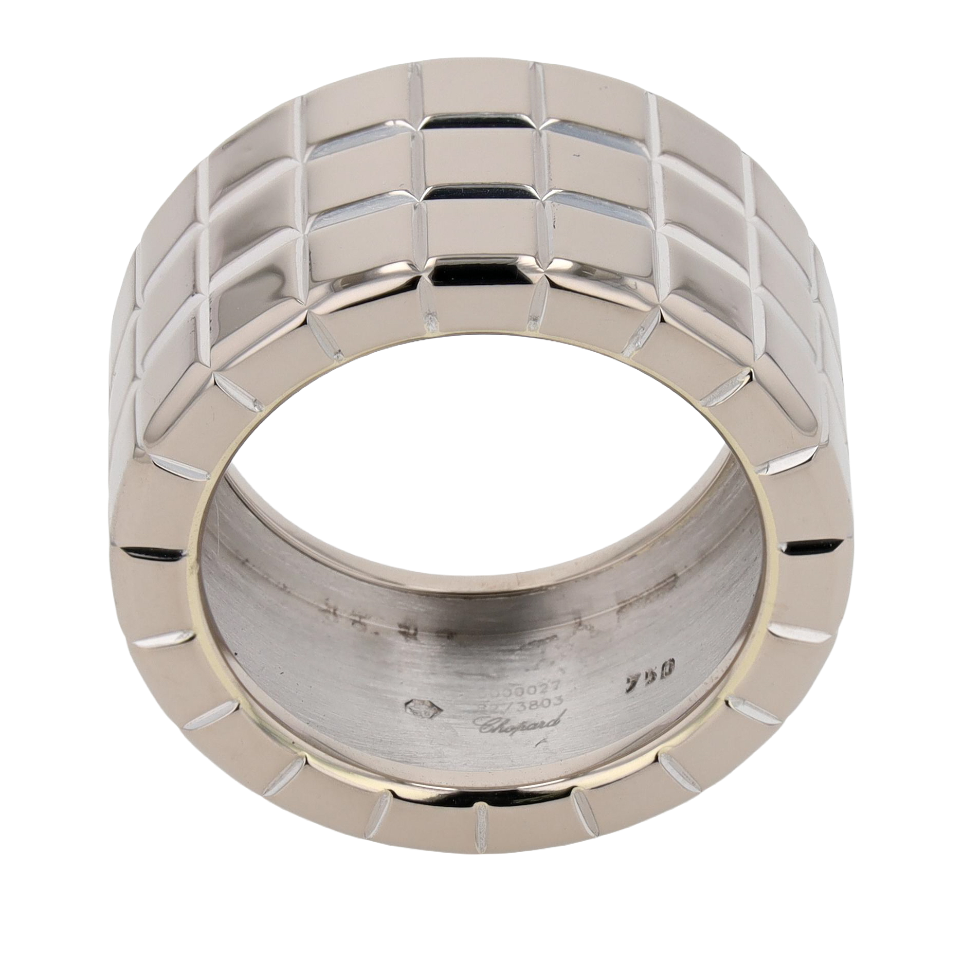 BAGUE CHOPARD ICE CUBE 3 RANGS