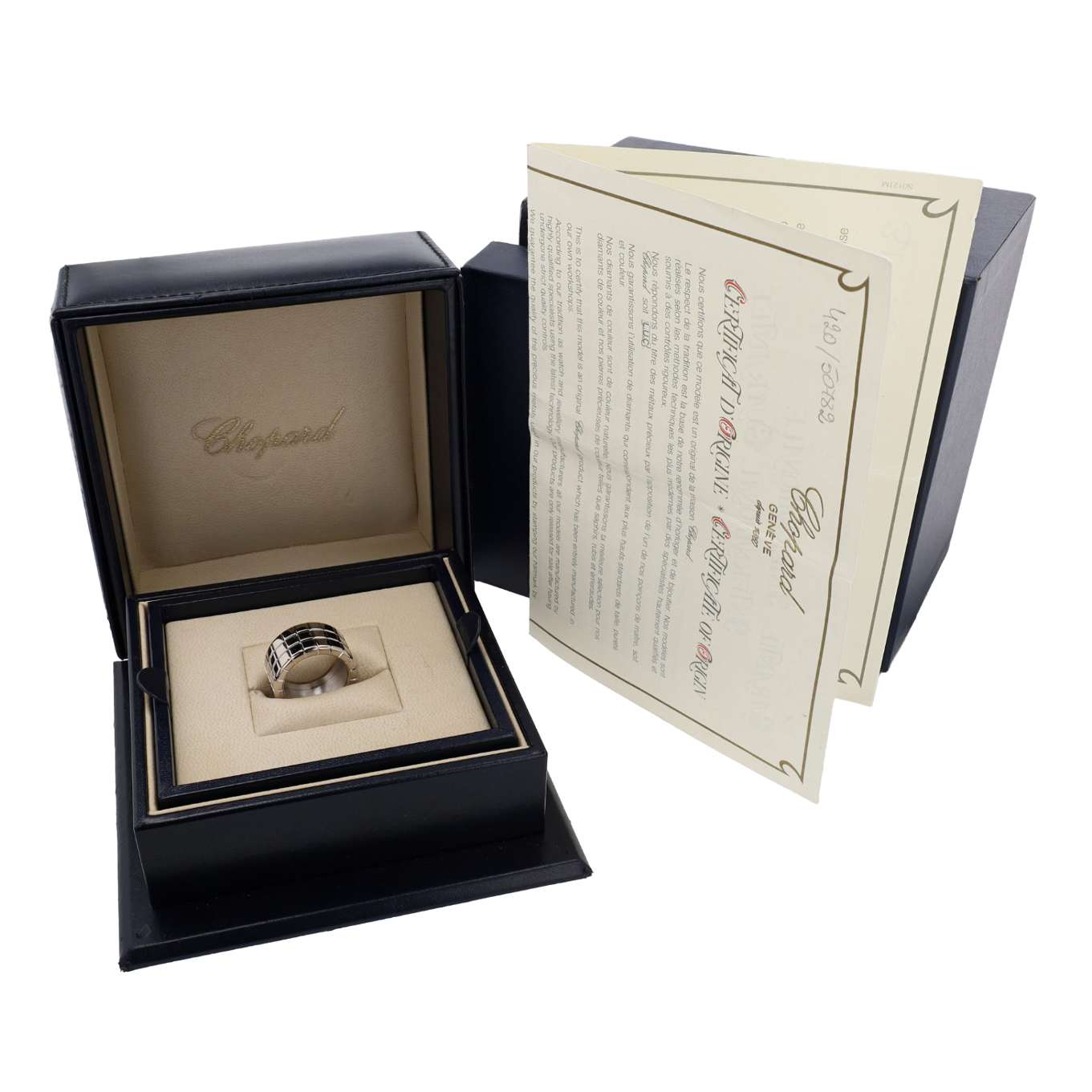 BAGUE_CHOPARD_ICE_CUBE_3_RANGS image