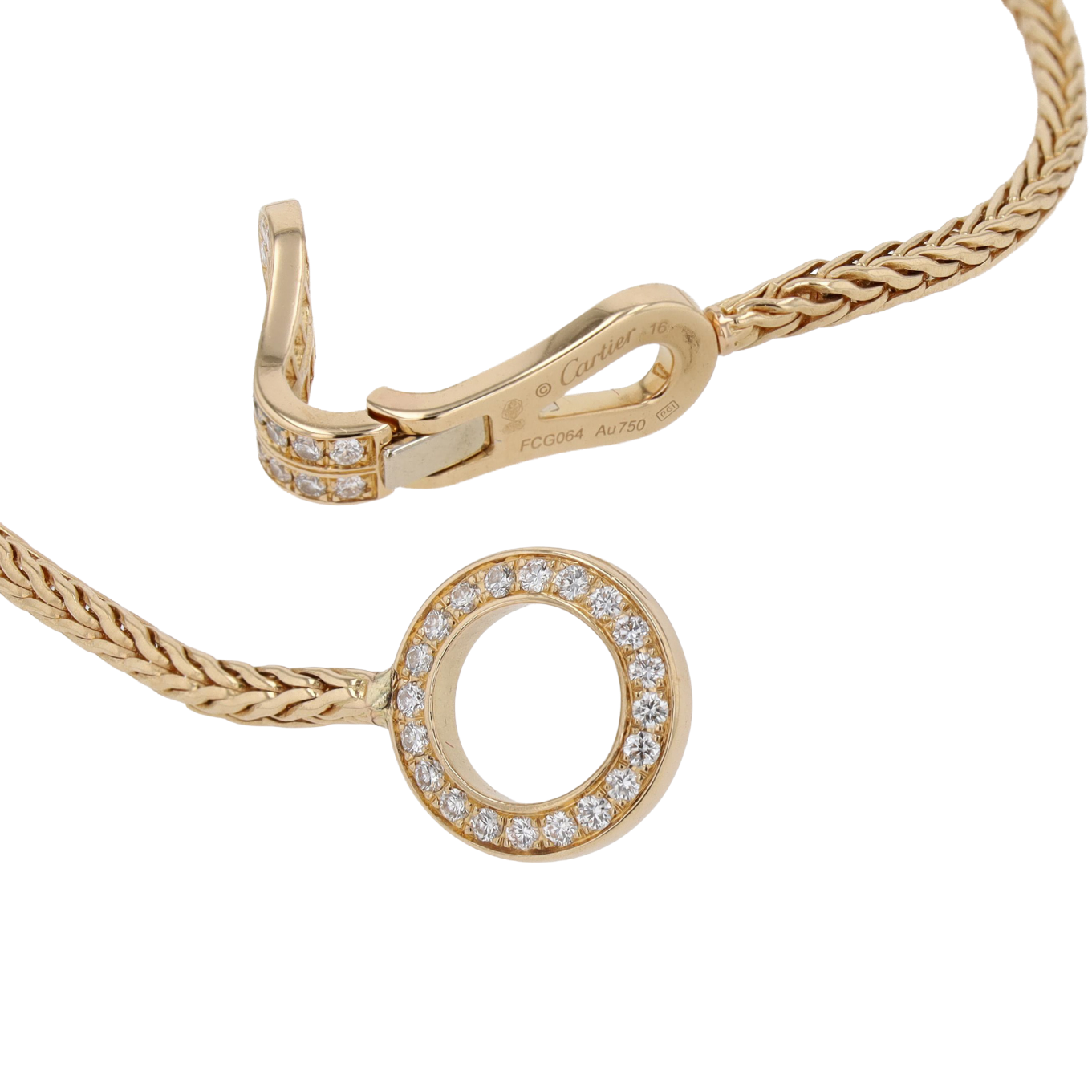 BRACELET_CARTIER_AGRAFE_DIAMANTS_0.50_CT image