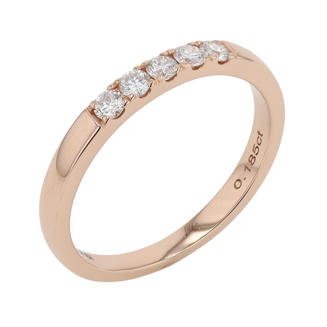 BAGUE_DEMI-ALLIANCE_DIAMANTS_0.18_CT image