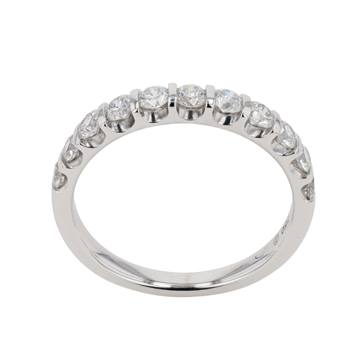 ALLIANCE_DEMI-TOUR_SERTI_BARRETTE_DIAMANTS_0.75_CT image
